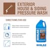 ECOLAB 1 Gal. Exterior House and Siding Pressure Wash Concentrate