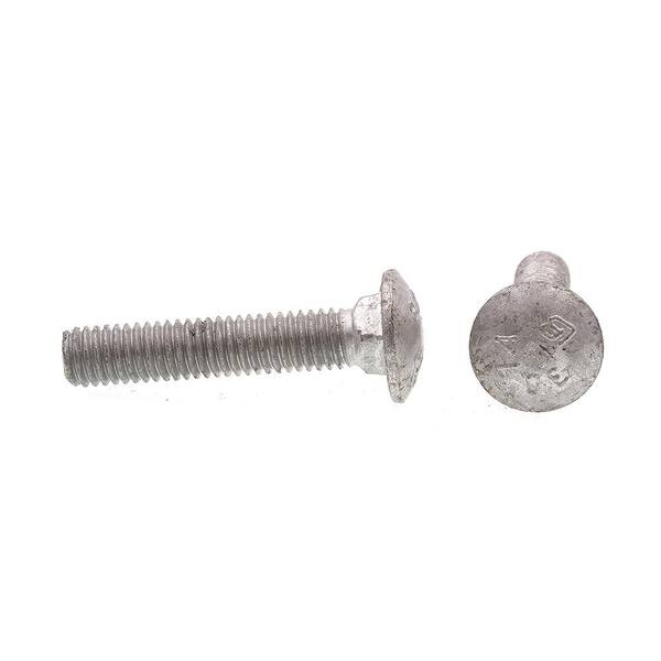 3/8-16 x 12" Carriage Bolts and Nuts Hot Dip Galvanized Quantity 250 