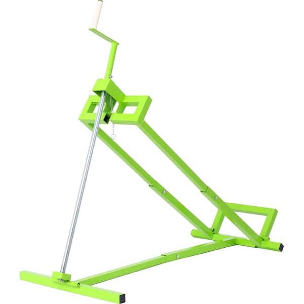 Green 800 Lbs Capacity Lawn Tractor Lifter, Ride-on Mower, Cleaning Aid, Universal, Lawn Tractor + 45° Tilt Adjustable