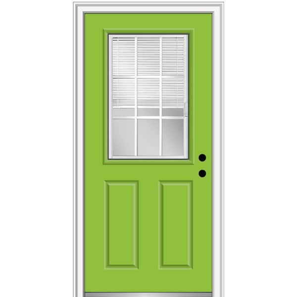 MMI Door 32 in. x 80 in. Internal Blinds/Grilles LeftHand