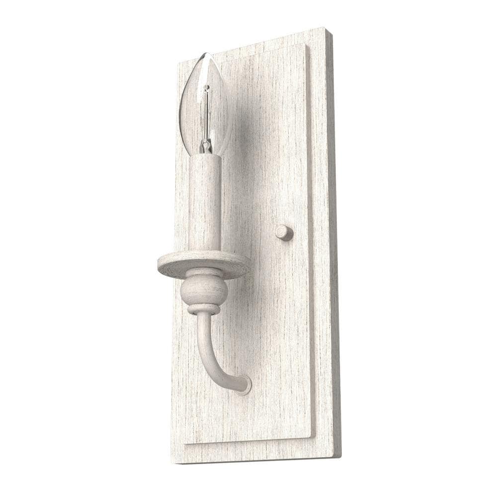 Southcrest Casual Elegance 24" Dimmable White Wall Sconce