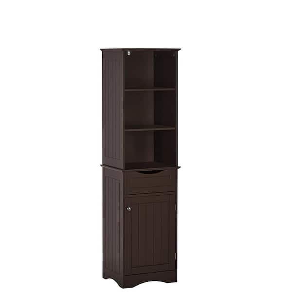 Sarah Storage Cabinet - Espresso  Beautiful bathroom furniture for every  home - Wyndham Collection
