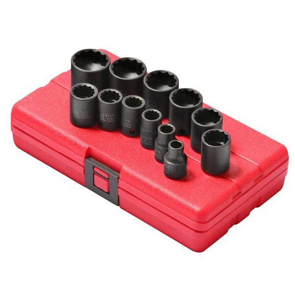 Sunex Tools 3 8 In. Drive Socket Set (12-piece) Sun3674 - The Home Depot