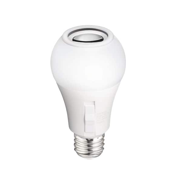 EcoSmart 60-Watt Equivalent A19 CEC Bluetooth Speaker E26 Medium