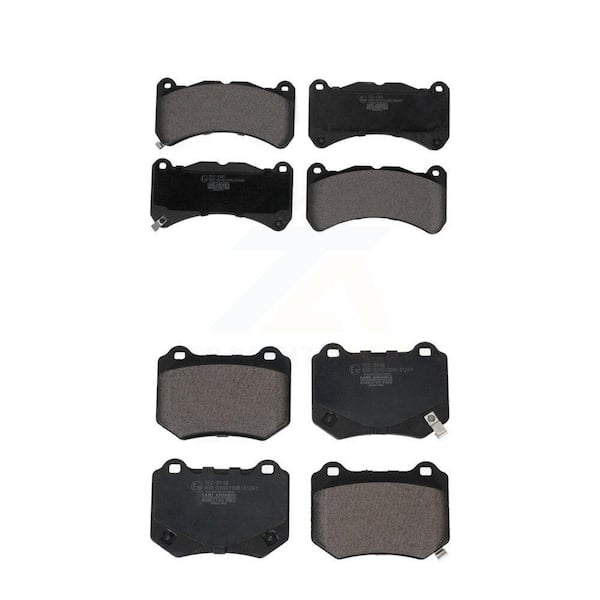 TEC Front Rear Ceramic Brake Pads Kit For 2018-2021 Subaru WRX STI KTC-100733