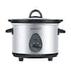 Brentwood 5-Cup Uncooked / 10-Cup Silver Cooked Crunchy Persian Rice Cooker  985116290M - The Home Depot
