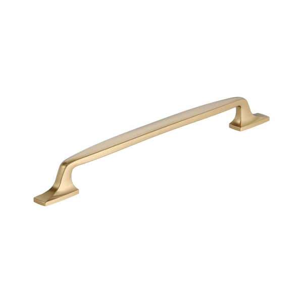 Highland Ridge 10-1/16 inch (256mm) Center-to-Center Champagne Bronze Arch Cabinet Pull