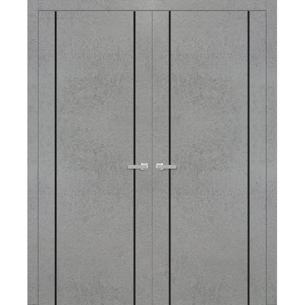 ⚓️⚓️⚓️ Sartodoors 56 in. x 84 in. 2 Panel White Finished Solid Wood with