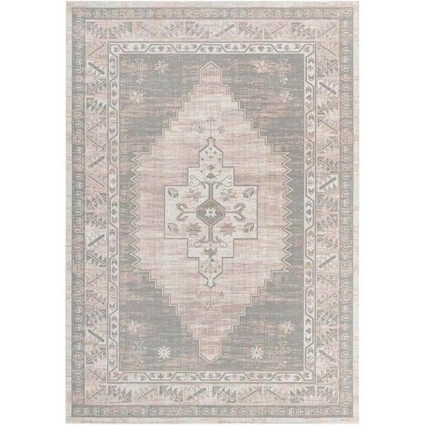 Unique Loom Mink 9 ft. 10 in. x 14 ft. 1 in. Whitney Geneva Area Rug