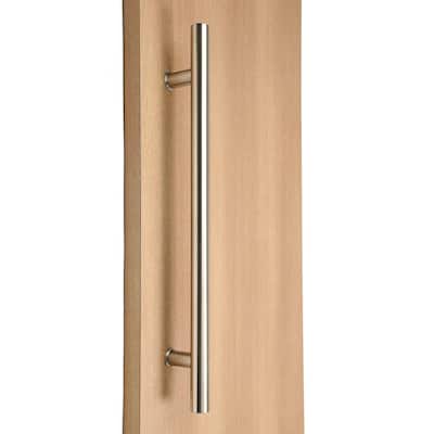 32 inches/800mm STRONGAR Offset Apollo Oblique Entrance Entry Front Timber Frameless Glass Barn Sliding Garage Door Pull Push Handles