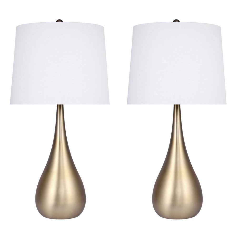 GRANDVIEW GALLERY 30 In Gold Plated Table Lamps With Teardrop Shape   Gold Plated Grandview Gallery Table Lamps St90244be 64 1000 