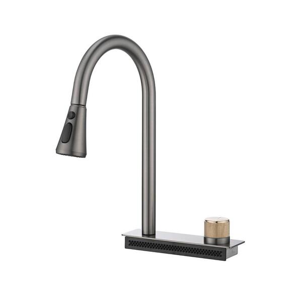 Staykiwi 30 in. Drop-In Single Bowl 16 Gauge Gunmetal Black