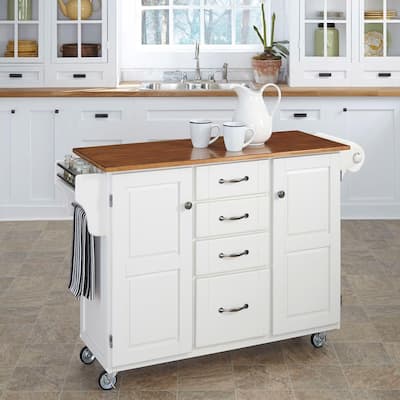 HOMESTYLES - Kitchen Carts - Carts & Utility Tables - The Home Depot