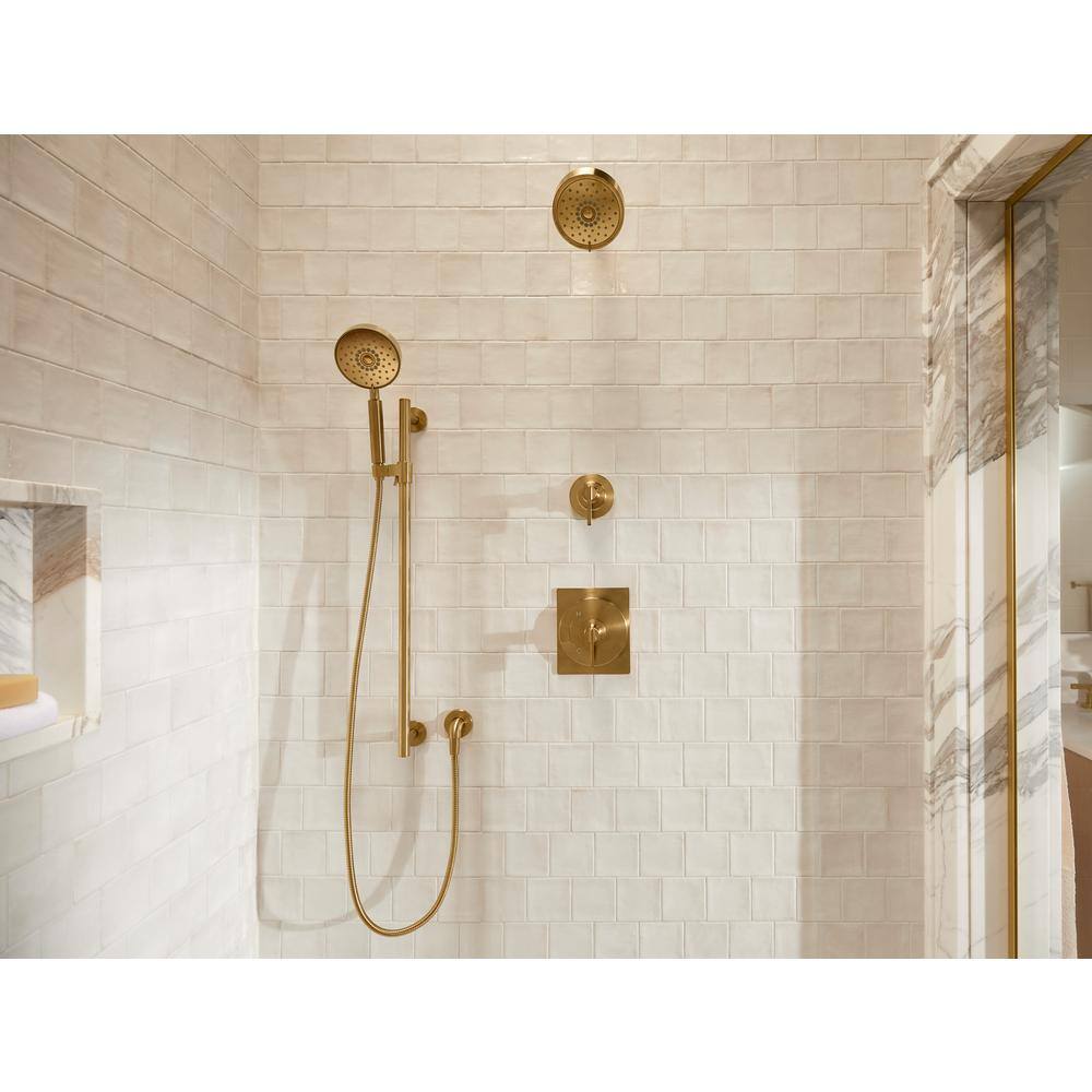 Polished Chrome Wall Mounted Shower Trim Kit