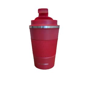 12 oz. Insulated Vacuum Red Stainless Steel Tumbler