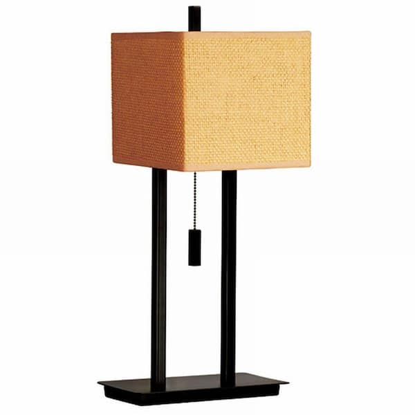 Kenroy Home Emilio 21 in. Bronze Accent Table Lamp