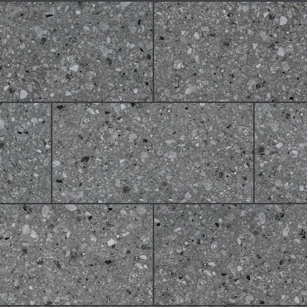 Lifeproof Odalis Terrazzo 22 MIL x 11.9 in. W x 23.8 in. L Click Lock Waterproof Vinyl Tile Flooring (17.7 sq. ft./Case)