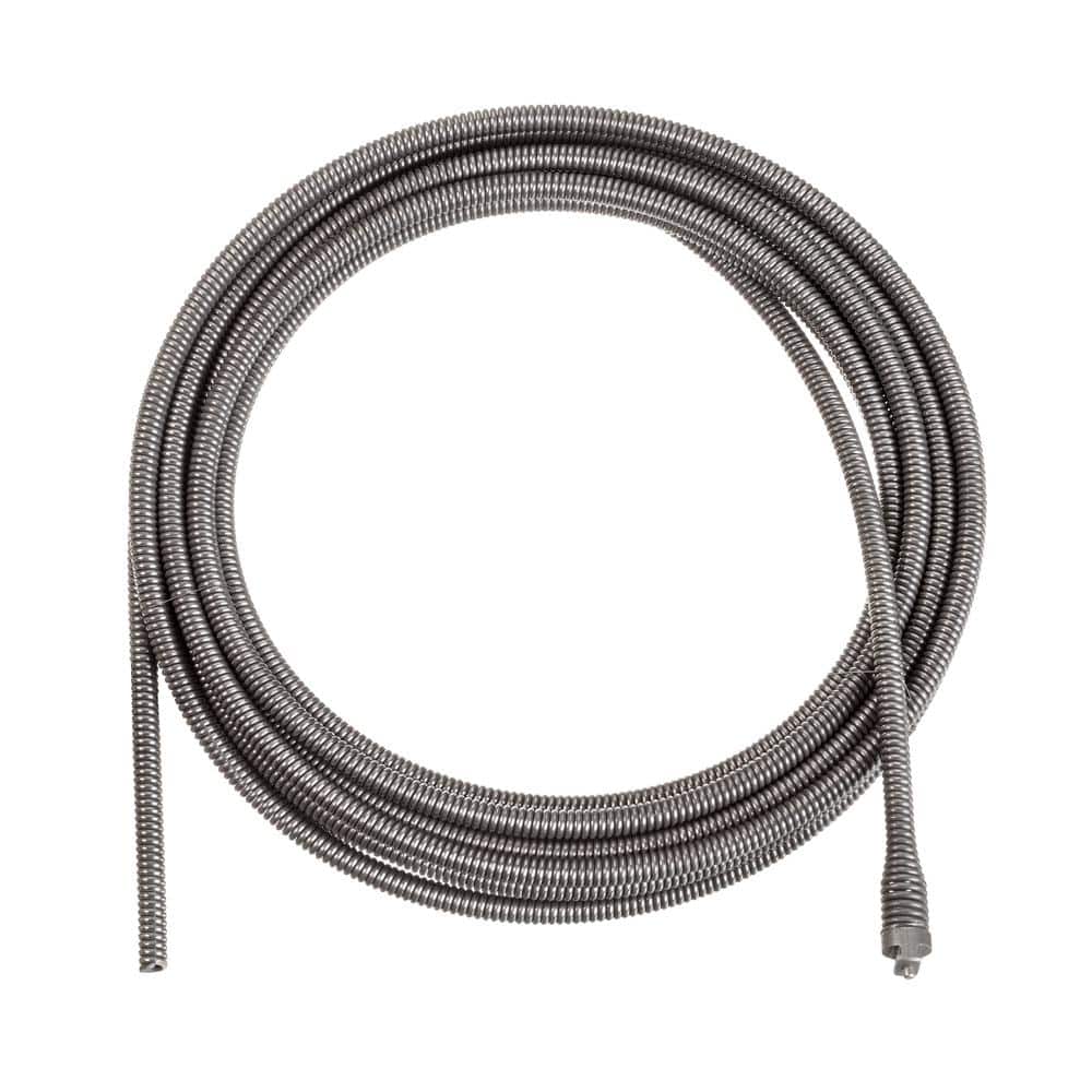 RIDGID 3/8 in. x 35 ft. C-6 All-Purpose Drain Cleaning Replacement Cable w/  Male Coupling End for K-40, K-45 & K-50 Models 62260 - The Home Depot