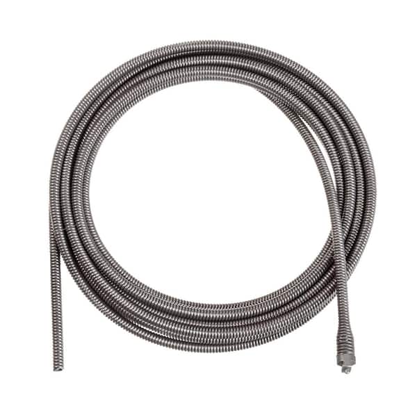 RIDGID 3/8 in. x 25 ft. C-4 All-Purpose Drain Cleaning Replacement Cable w/ Male Coupling End for K-40, K-45 & K-50 Models
