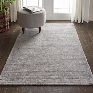 Weston Silver Birch 5 ft. x 8 ft. Solid Contemporary Area Rug