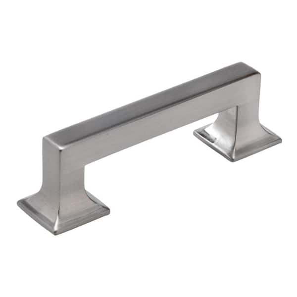 HICKORY HARDWARE Studio Collection 3 in. (76 mm) Satin Nickel Cabinet Door and Drawer Pull (10-Pack)