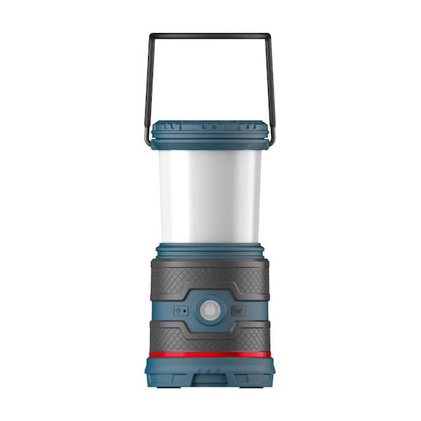 EAL35R 1000 Lumens Voice Activated Rechargeable Camping Lantern Flashlight, Ocean Blue