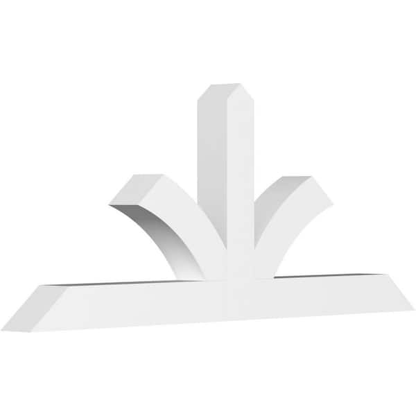 Ekena Millwork Richland 84 in. W x 35 in. H x 6 in. D Signature Polyurethane Bracket