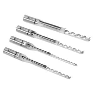 4-Piece Premium Mortising Chisel Set for Woodworking