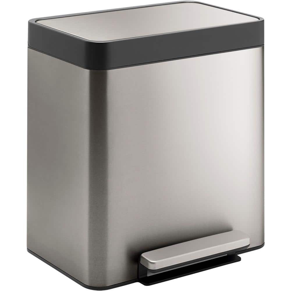 KOHLER 8 Gal. Loft Stainless Steel Trash Can-K-20941-ST - The Home Depot