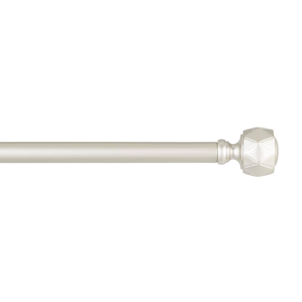 Amalgamated Textiles Adjustable Single Curtain Rod