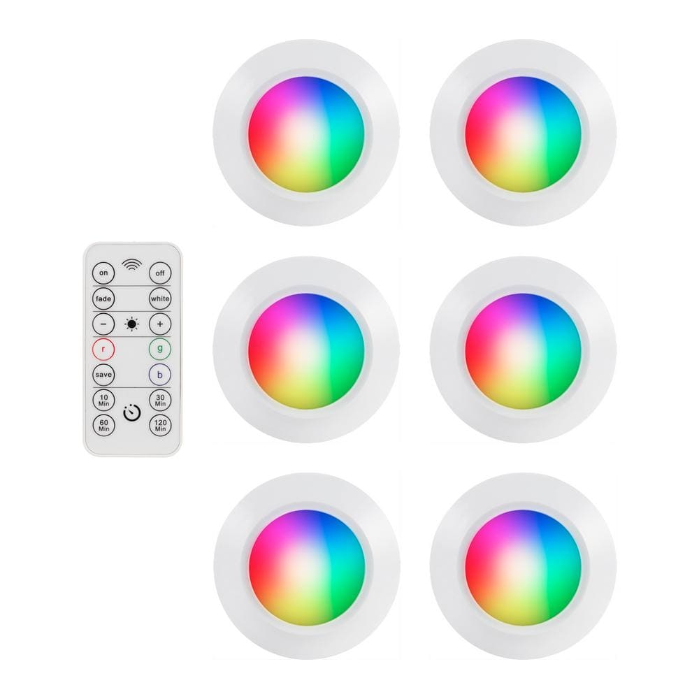 6W Color Changing RGB LED Landscape Spotlight - 200 Lumens - Remote Sold  Separately