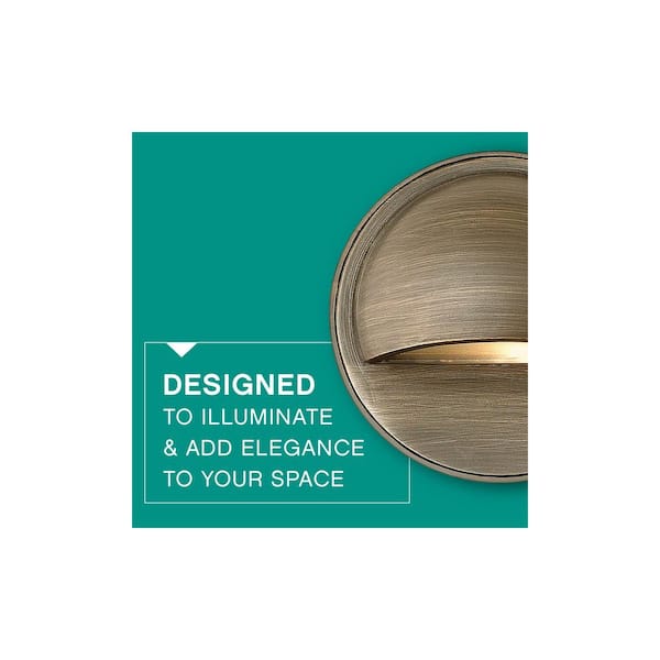 Hardy Island Round Eyebrow Matte Bronze LED Deck Sconce Hardy Island Round Eyebrow Matte Bronze LED Deck Sconce