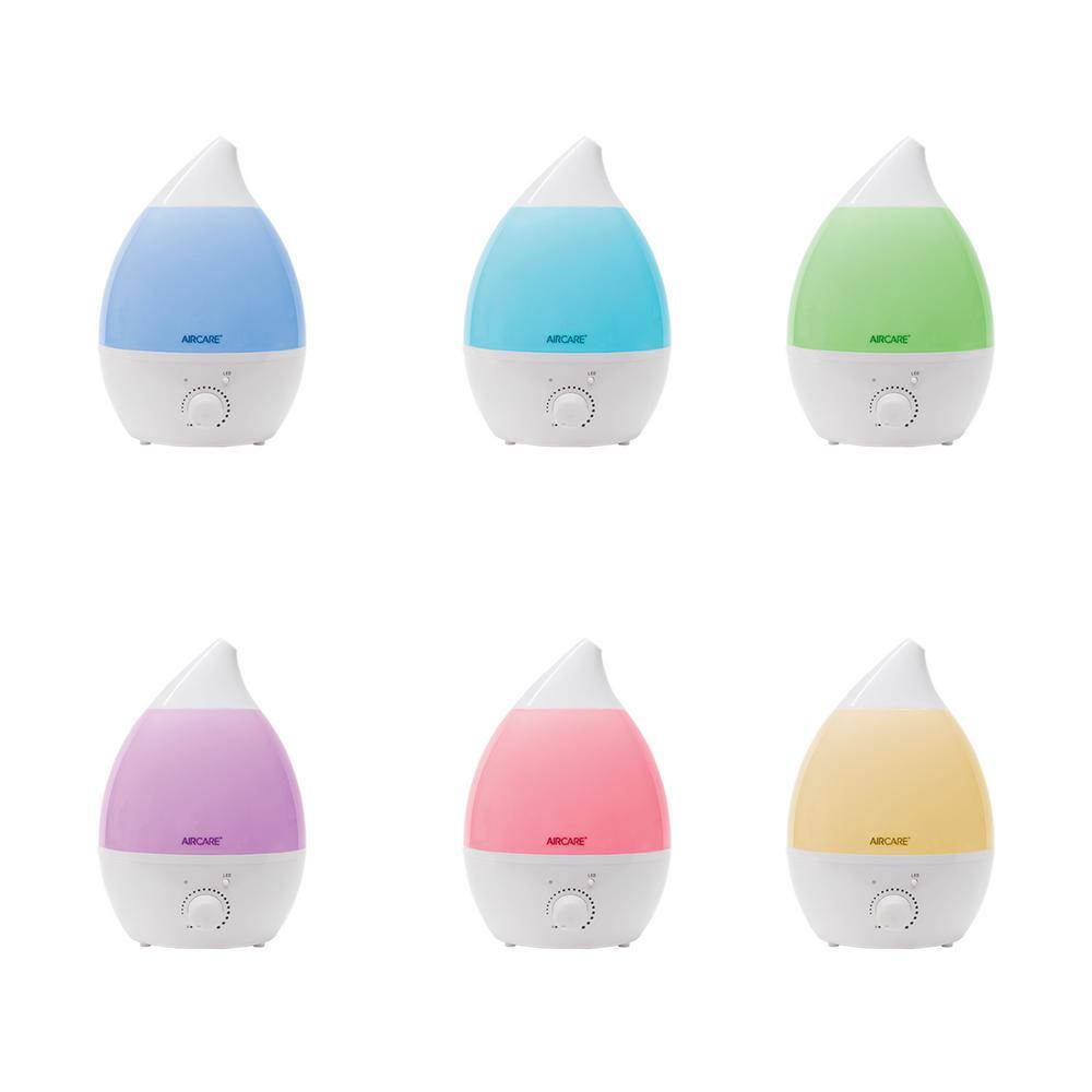 Aurora White Ultrasonic Humidifier with LED Nightlight
