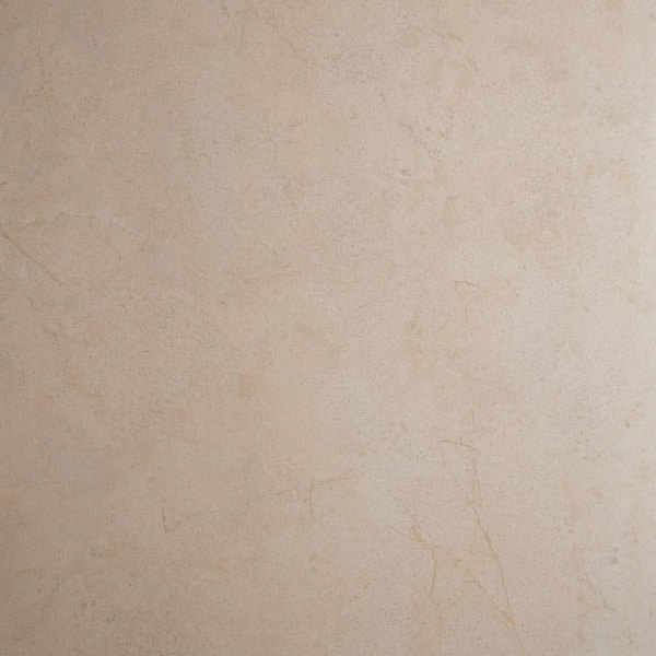 MSI Crema Piedra 24 in. x 24 in. Polished Porcelain Floor and Wall Tile (16 sq. ft./Case)