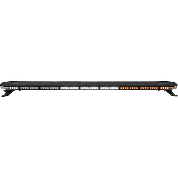 54 in. Amber/Clear LED Light Bar with Warning / Clear Take Downs and Alley Lights