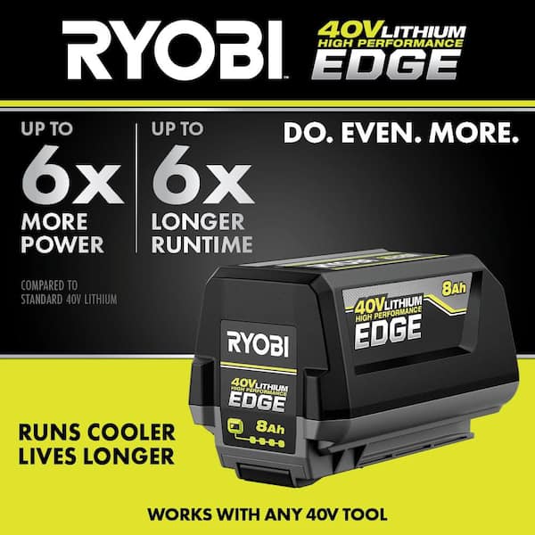 40V Lithium-Ion 8.0 Ah High Performance EDGE Battery (2-Pack)