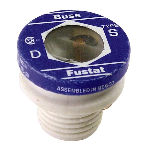 Cooper Bussmann S Style Plug 10 Amp Fuse (4-Pack)