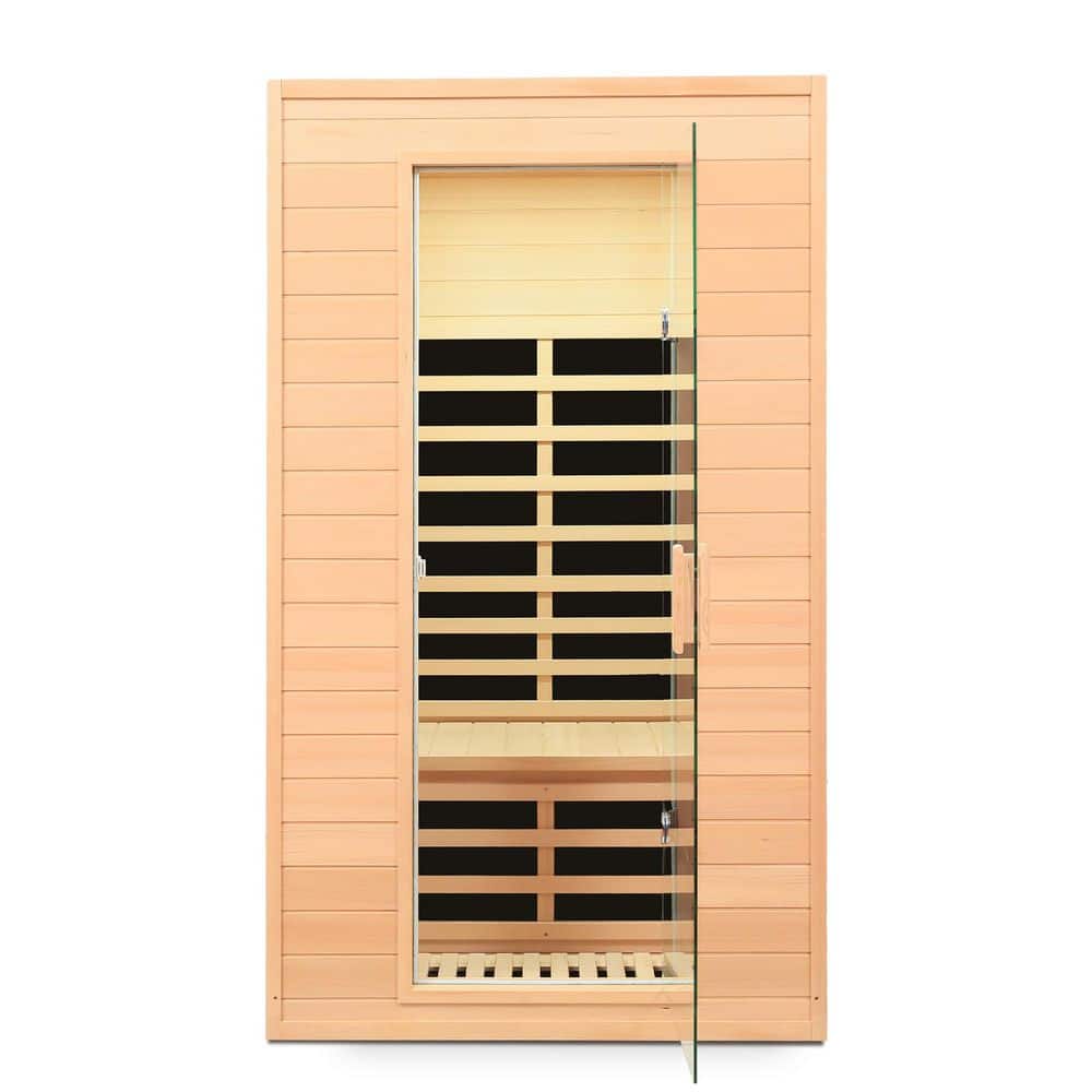 2-Person Roof Embedded Indoor Hemlock Infrared Sauna Room with LED Reading Light, Timing Temperature Function and Vent price history on PriceWatchPro