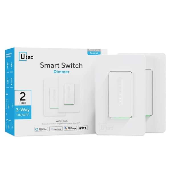 Unbranded Wi-Fi Mesh Smart Switch, 2-Pack