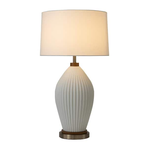 cream clara table lamp