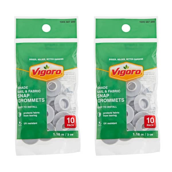 Gray Snap Grommets (2-Pack)