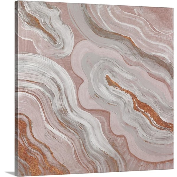 GreatBigCanvas "Moody Orange Agate" by Lanie Loreth Canvas Wall Art