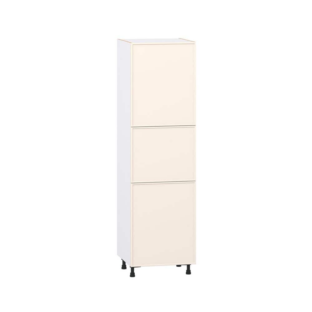 Fairview 24 in. W x 24 in. D x 84.5 in. H Assembled Slim Shaker Pantry Kitchen Cabinet in Washed Linen with 4-Shelves price history on PriceWatchPro