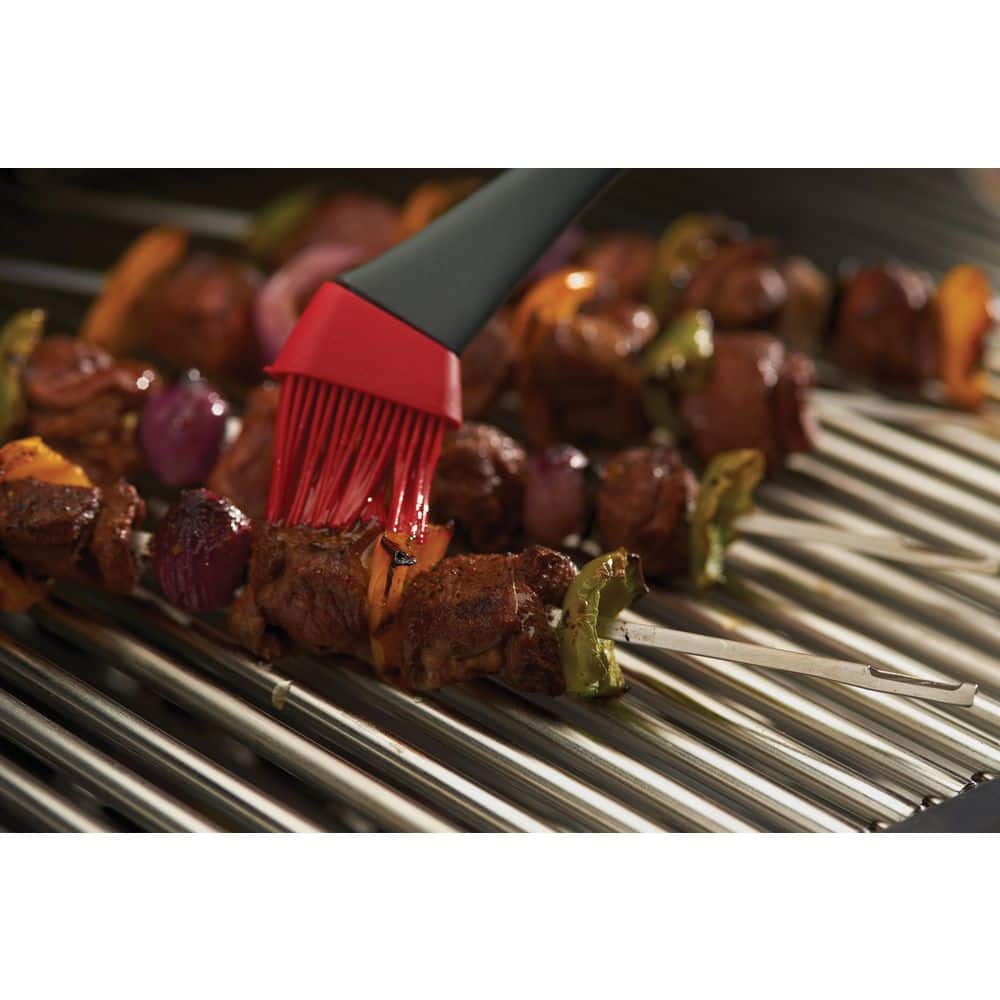 GrillPro 15-in Stainless Slim V Skewers 4 Pcs