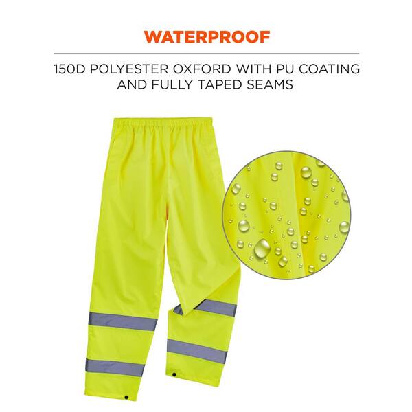 Ergodyne GloWear 8916 Men's 4XL Lime Lightweight Hi-Vis
