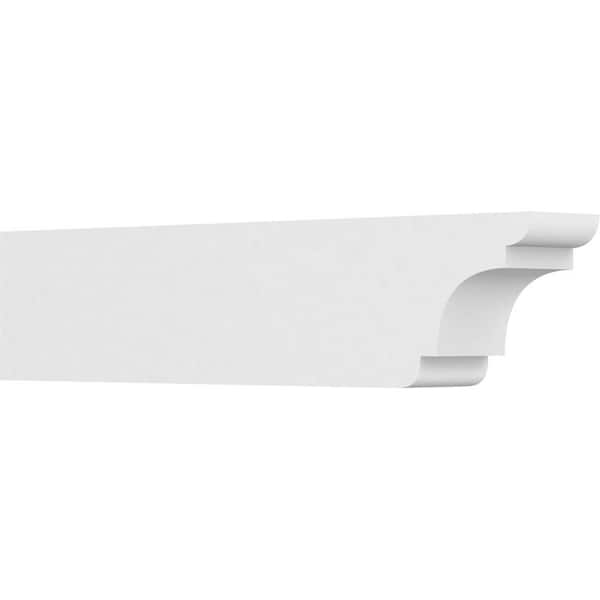 Ekena Millwork 5 in. x 8 in. x 36 in. Standard New Brighton Architectural Grade PVC Rafter Tail Brace