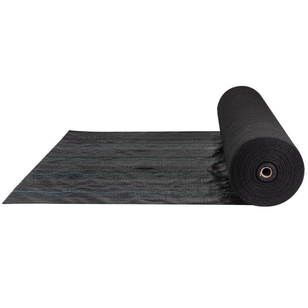 4 ft. x 300 ft. 5.8 oz Woven Weed Barrier Landscape Fabric Heavy Duty Ground Cover Black price history on PriceWatchPro