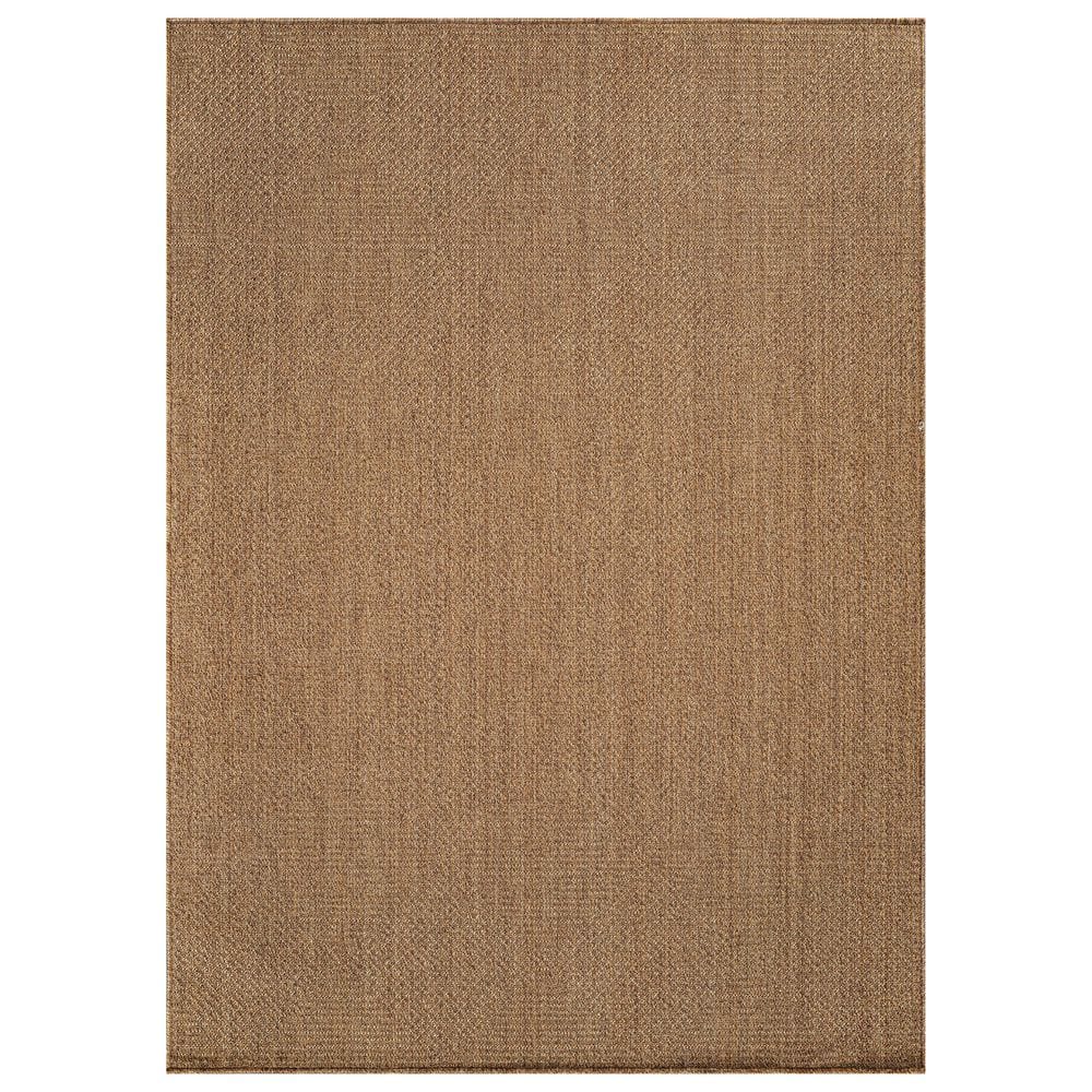 Diamond Grid Natural/Jute Easy-Care Indoor/Outdoor Flat Woven 6 ft. 6 in. x 9 ft. Natural Area Rug price history on PriceWatchPro