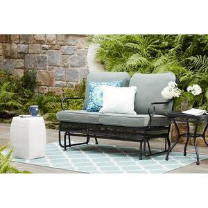 Amelia Springs Outdoor Glider with Spa Cushions