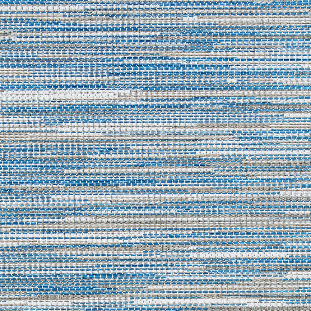 Monte Carlo Ocean-Champagne 2'3" x 7'10" Synthetic Runner Rug